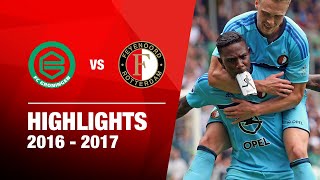 Héérlijke start  Highlights FC Groningen  Feyenoord  Eredivisie 20162017 [upl. by Adiaroz]