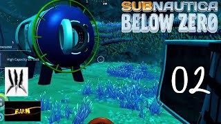 Subnautica Below Zero 02 Rebreather High Capacity Oxygen Tank [upl. by Ecile]