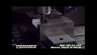 YONNEX Trochoidal machining  Roughing of pocket [upl. by Flori]