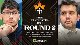 FIDE Candidates 2024 Rd 2  Will Hikaru Fabiano Pragg amp Co Break The Deadlock amp Score Wins [upl. by Hakan]