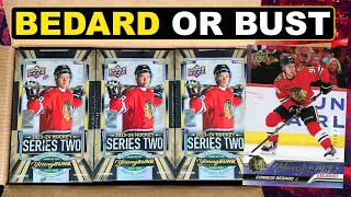 4200 CASE  Opening a 12 Box Case of 202324 Upper Deck Series 2 Hockey Hobby  Connor Bedard [upl. by Anurb]