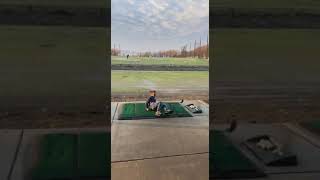 Kid Slips And Falls on Slippery Mat After Taking Golf Shot  1518516 [upl. by Ramos415]