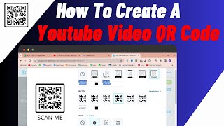 How To Create QR Code For Youtube Video  Complete Guide [upl. by Sirtimed]