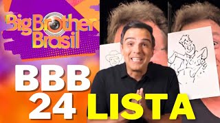 BBB 24 Vaza Nova Lista de Supostos Participantes [upl. by Duky188]