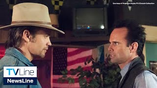 Justified Reunion Walton Goggins and Timothy Olyphant Get Together for “Beautiful Surprise” [upl. by Alleroif]