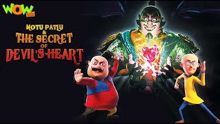 The Secret of Devils Heart  New Hindi Cartoon Movies  Motu Patlu Movie  Wow Kidz  spot [upl. by Anelleh]