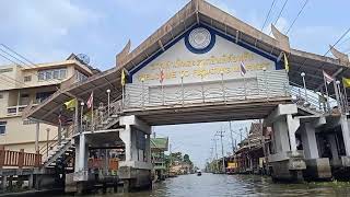 【4K HDR】Damnoen Saduak Floating Market  MOST LARGEST FLOATING MARKET THAILAND [upl. by Assilaj]