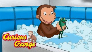 George Loves Bubble Baths 🐵 Curious George 🐵 Kids Cartoon 🐵 Kids Movies [upl. by Furnary]