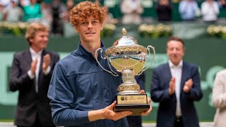 Jannik Sinner vence Hubert Hurkacz e é campeão do ATP 500 de Halle [upl. by Anabella]