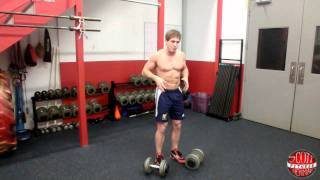 How To Dumbbell Deadlift [upl. by Ran]