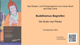 Buddhismus Begreifen  Studienprogramm ab September 2024 im Tibethaus Deutschland  Infoabend [upl. by Damick670]