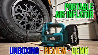 GUNOZE Cordless Air Compressor UNBOXING REVIEW and DEMO [upl. by Diskin891]