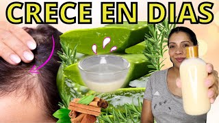 MEZCLA ESTO EN TU SHAMPOO Y TU CABELLO NO PARARÁ DE CRECER 😱¡NO LO USES MUCHO😍REMEDIO POTENTE [upl. by Anived]