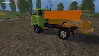 Farming Simulator 15  IFA W50 Fertilizer Mod [upl. by Dinny96]