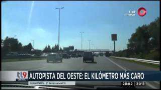 Autopista del Oeste El kilómetro más caro [upl. by Rufford144]