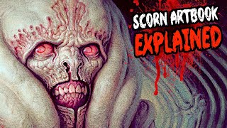 Scorn HORRIFYING STORY in Art Book EXPLAINED [upl. by Ellata449]