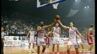 Efes Pilsen vs Olympiakos 4277 Euroleague 1995 [upl. by Naz746]