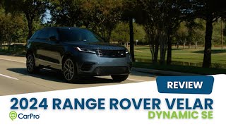 2024 Range Rover Velar Dynamic SE Review and Test Drive [upl. by Aronow]