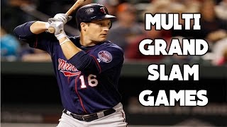 MLB  One Person Two Grand Slams One Game [upl. by Noiztneb36]