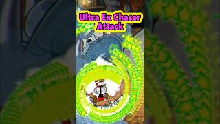 Cuphead  Fight All Bosses Using Ultra Ex Chaser Attack short cuphead [upl. by Bourke]