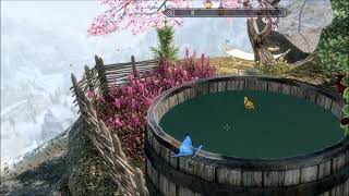 Chronepsyss Clear Spring Cottage  Skyrim Special EditionAE Player Home [upl. by Erlinna615]