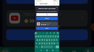 TON Chain Wallet Guide Tapcoin Code Free Coins 11 August Tapcoin Code Today crypto [upl. by Llewol]