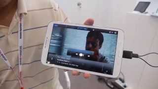 Geniatech PT360 DVBT2 TV on Android Phone and Tablet [upl. by Natloz209]