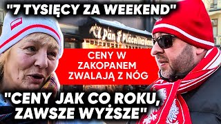 Ferie w Zakopanem Ceny zwalają z nóg turystów quotTo jest przesadaquot [upl. by Leitnahs]