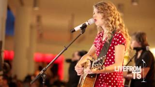 JetBlue  Taylor Swift Live from T5  Back to December  HD [upl. by Heppman]