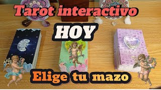 Tarot interactivo Hoy ✔️Cositas positivas ✔️Elige tu mazo tarot tarotinteractivo eligeunacarta [upl. by Klinges884]