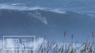 Andrew Cotton at Nazare  2015 Billabong Ride of the Year Entry  XXL Big Wave Awards [upl. by Nagaem]