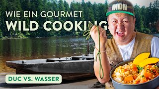 Veganer GemüseReis mit gefiltertem Wasser 🍛  Wie ein Gourmet  Wild Cooking [upl. by Wei394]