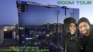 Room Tour Hilton Grand Vacations Club Elara [upl. by Eedya518]