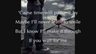 Will You Wait For Me by Gareth Gates w lyrics [upl. by Niryt]