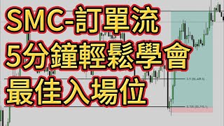 SMC訂單流，5分鐘輕鬆學會最佳入場位 比特幣 ict 斐波那契 [upl. by Jar983]