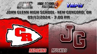 Coshocton Redskins vs John Glenn Muskies HS Football 09132024 [upl. by Serica968]