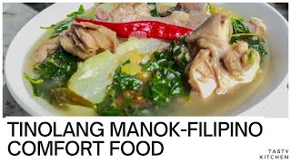 HOW TO COOK TASTIEST TINOLANG MANOK  Gerry’s Home Cooking [upl. by Ardek]