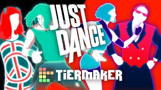 Qual é a MELHOR música do JUST DANCE 1  Tiermaker [upl. by Agace774]