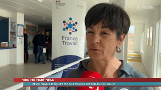 Les Sables dOlonne  Un job dating pour des emplois saisonniers dans les métiers du tourisme [upl. by Meeharbi866]