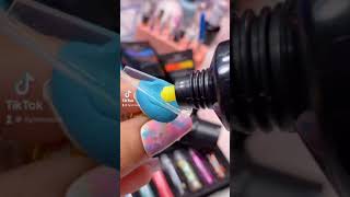 How I apply ‘Press on Nails’ with Polygel nails nailtutorial nailart [upl. by Mafala]