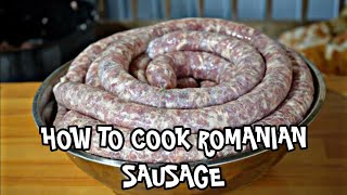 Life in Transylvania Village  How to Make Traditional Homemade Sausages [upl. by Ykroc]