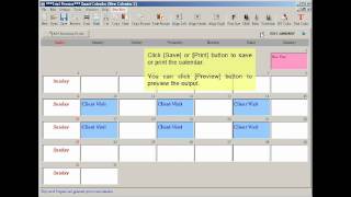 Create Calendar with Smart Calendar Software [upl. by Shiverick]