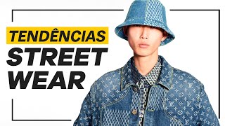 TENDÊNCIAS de STREETWEAR  Moda Masculina [upl. by Esinyt]