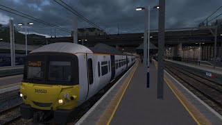 Train Simulator Classic TSC24 Network ScotEast Phase 2 1R29 2101 Edinburgh to Glasgow Queen St AP365 [upl. by Cherice]