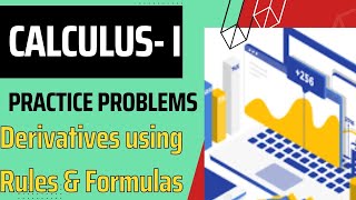 Derivatives Using Rules and Formulas [upl. by Kahcztiy]