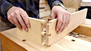 Hand Cutting Dovetails Using Cheap Tools [upl. by Neenaj234]