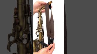 Alto Saxophone Leather Neck Strap [upl. by Annawat]