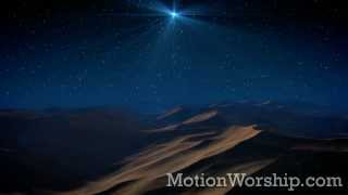 Christmas Star Desert Flyover HD Loop by Motion Worship [upl. by Walt619]