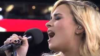 Demi Lovato  National Anthem  28102012 HQ [upl. by Yaffit818]