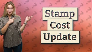 How much is a book of stamps now [upl. by Irrek]